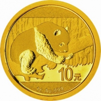 Zlatá mince Panda 2025 - 1g